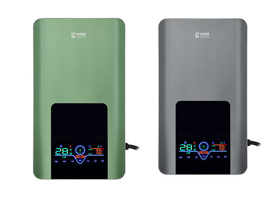 White Wall Mounted Electric Boiler with Temperature Control and 18kg Weight